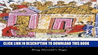 [PDF] Epub King Harald s Saga: Harald Hardradi of Norway: From Snorri Sturluson s Heimskringla