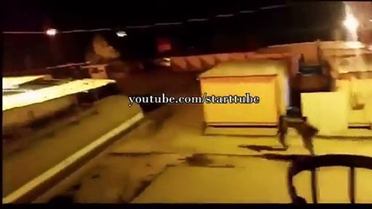 Massive fire prevails in Israel urban area