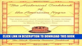 EPUB The Historical Cookbook of the American Negro PDF Ebook
