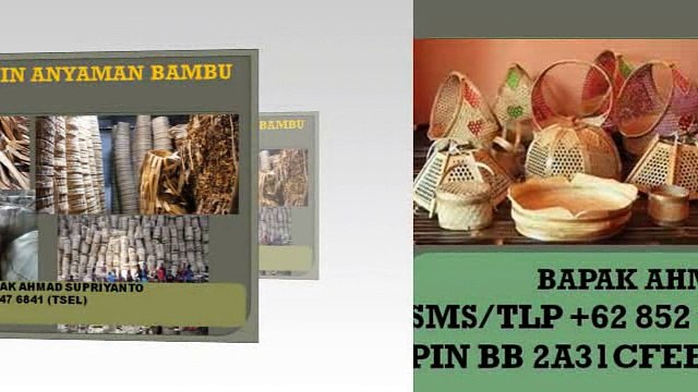 WA +62 852 5947 6841, Anyaman Bambu Buat Dinding