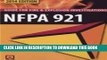 [READ] Mobi Nfpa 921 Guide for Fire   Explosion Investigations 2014 PDF Download