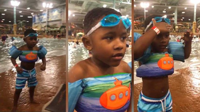 Ce petit garçon a vraiment besoin de ses lunettes