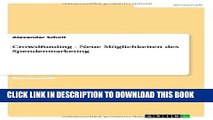 EPUB DOWNLOAD Crowdfunding - Neue Moglichkeiten Des Spendenmarketing (German Edition) PDF Kindle
