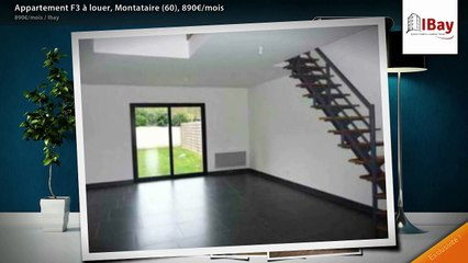 Appartement F3 à louer, Montataire (60), 890€/mois