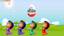 Colors for Children to Learn with Elsa,Donald Duck, Masha Surprise Eggs - Colours for Kids to Learn