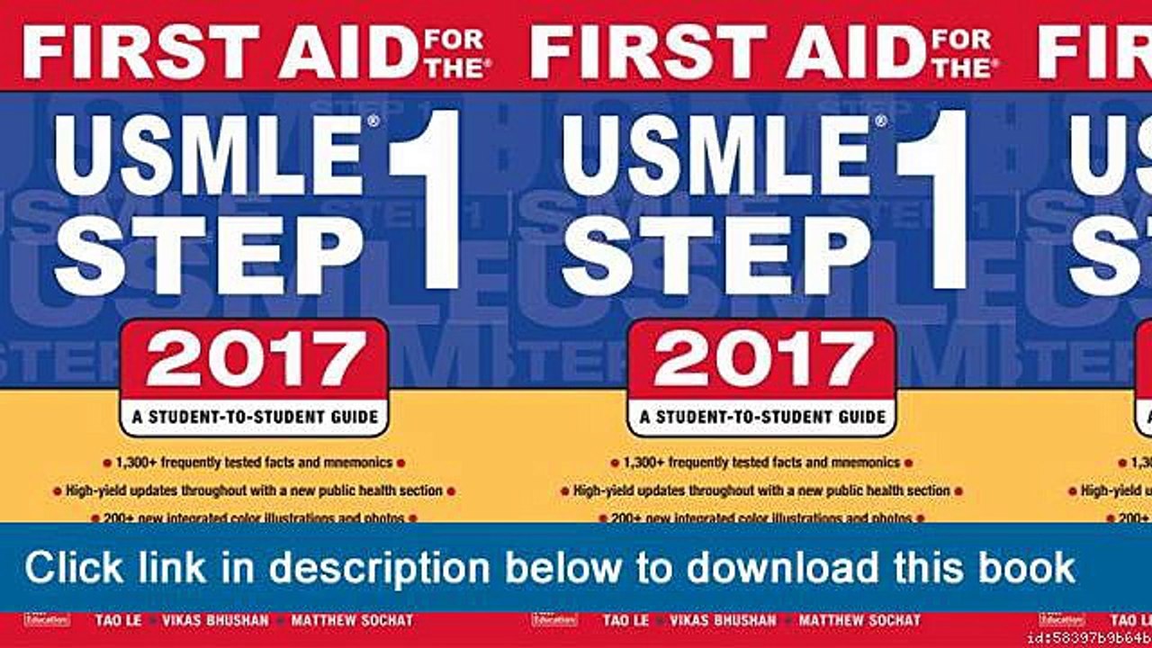 ]]]]]>>>>>(PDF) First Aid For The USMLE Step 1 2017