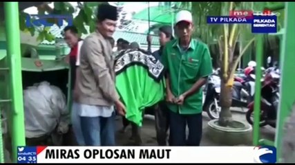 Satu dari Empat Korban Miras Oplosan Dimakamkan