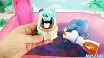 Learn COLORS with Secret Life of Pets Bath Paint Set, Frozen Elsa Paw Patrol PJ Masks Bubbles Foam