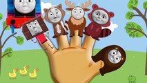 THOMAS And Friends Finger Family CHOCOLATE CANDY ANIMALS Daddy Finger Song Nursery Rhymes Cookie Tv
