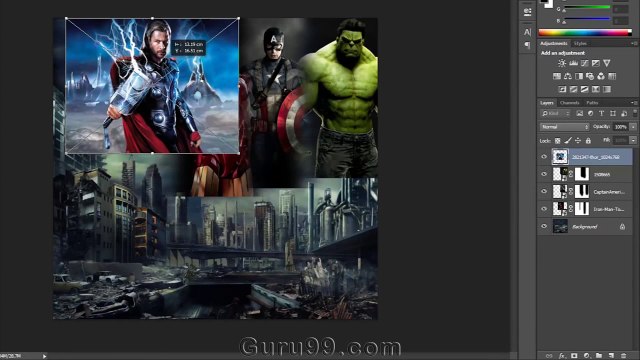 Adobe photoshop Layer Mask