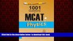 Epub Examkrackers: 1001 Questions in MCAT in Physics Jonathan Orsay Full Book