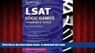 PDF Glen Stohr JD Kaplan LSAT Logic Games Strategies   Tactics (Kaplan Test Prep) On Book