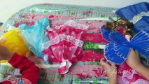 Boneka Kupu-kupu Mainan Anak Berdandan Baju Gaun - Butterfly Dolls Dress up