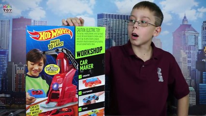 Hot Weels CAR MAKER. The device for production of machines.  Playset Review-Qucf_SCbeyI