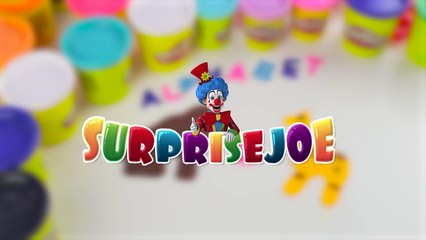 Learn Alphabet - Letter G with Play-Doh Animals Giraffe & Gorilla - Fun Creative for Kids