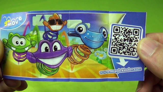 3 Kinder Joy Chocolate vs 3 Kinder Surprise Eggs unboxing Toys, go move, Finger Games, sprinty