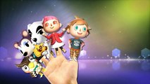 Finger Family Nursery Rhymes Animal Crossing Cartoon | Finger Family Children Nursery Rhymes