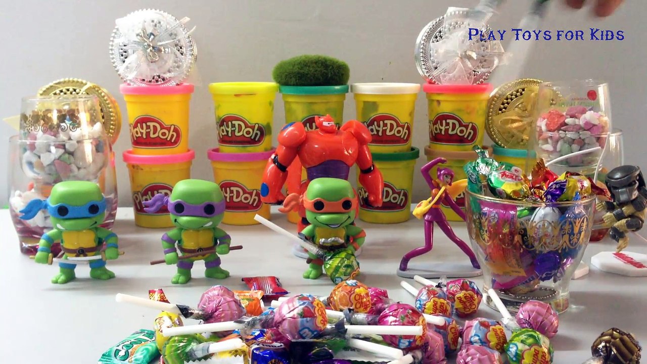 Predator Nightmare Freddy Aliens,Teenage Mutant Ninja Turtles,big hero 6,Play Toys for Kids