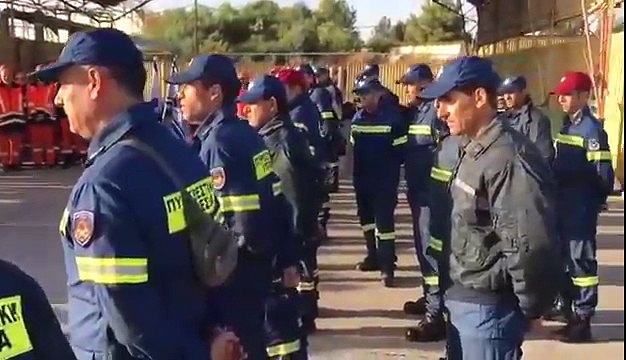 В Израиль прибыли кипрские пожарные