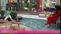 Juggan Kazimi Talking About Her Breast Size in Morning Show
