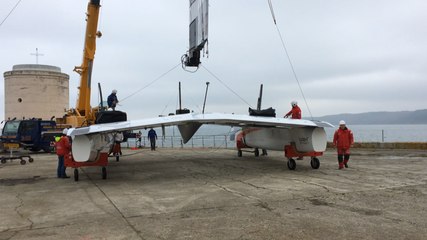 Groupama Team France prêt à la mise à l'eau pour s'entraîner