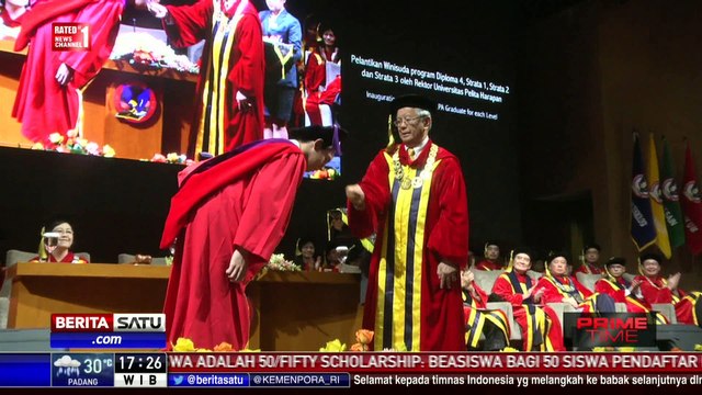 Sebanyak 597 Wisudawan Dilantik di UPH Karawaci