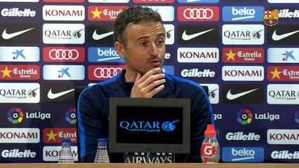 Luis Enrique: “La Real Sociedad es uno de los equipos con más opciones ofensivas”