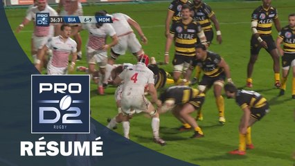 PRO D2 - Résumé Biarritz-Mont de Marsan: 26-22 - J12 - Saison 2016/2017