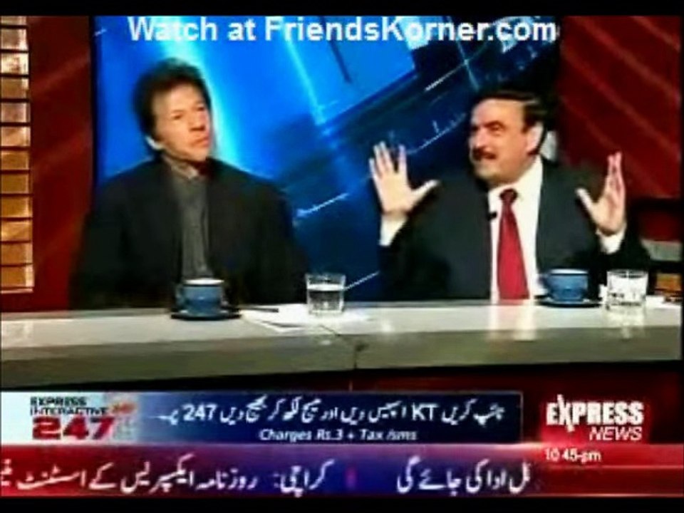 Sheikh Rasheed defending Imran khan..Sheikh Rasheed on fire