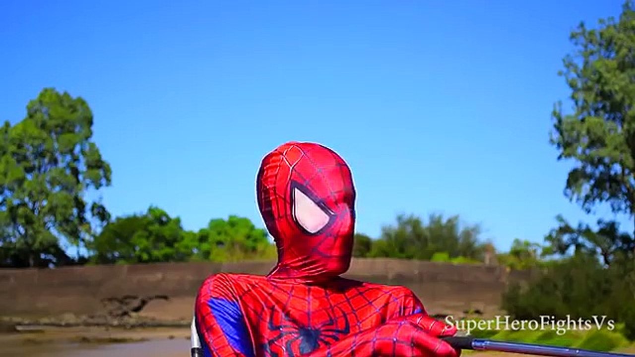 Superhero in Real Life Spiderman Vs Venom Murde...
