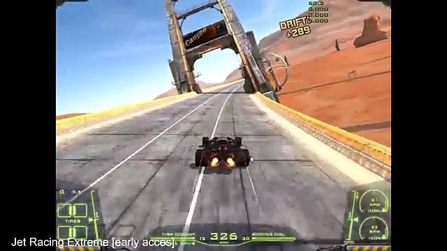 RANDOM PLAY#1 Jet Racing Extreme - high speed driving and crashes