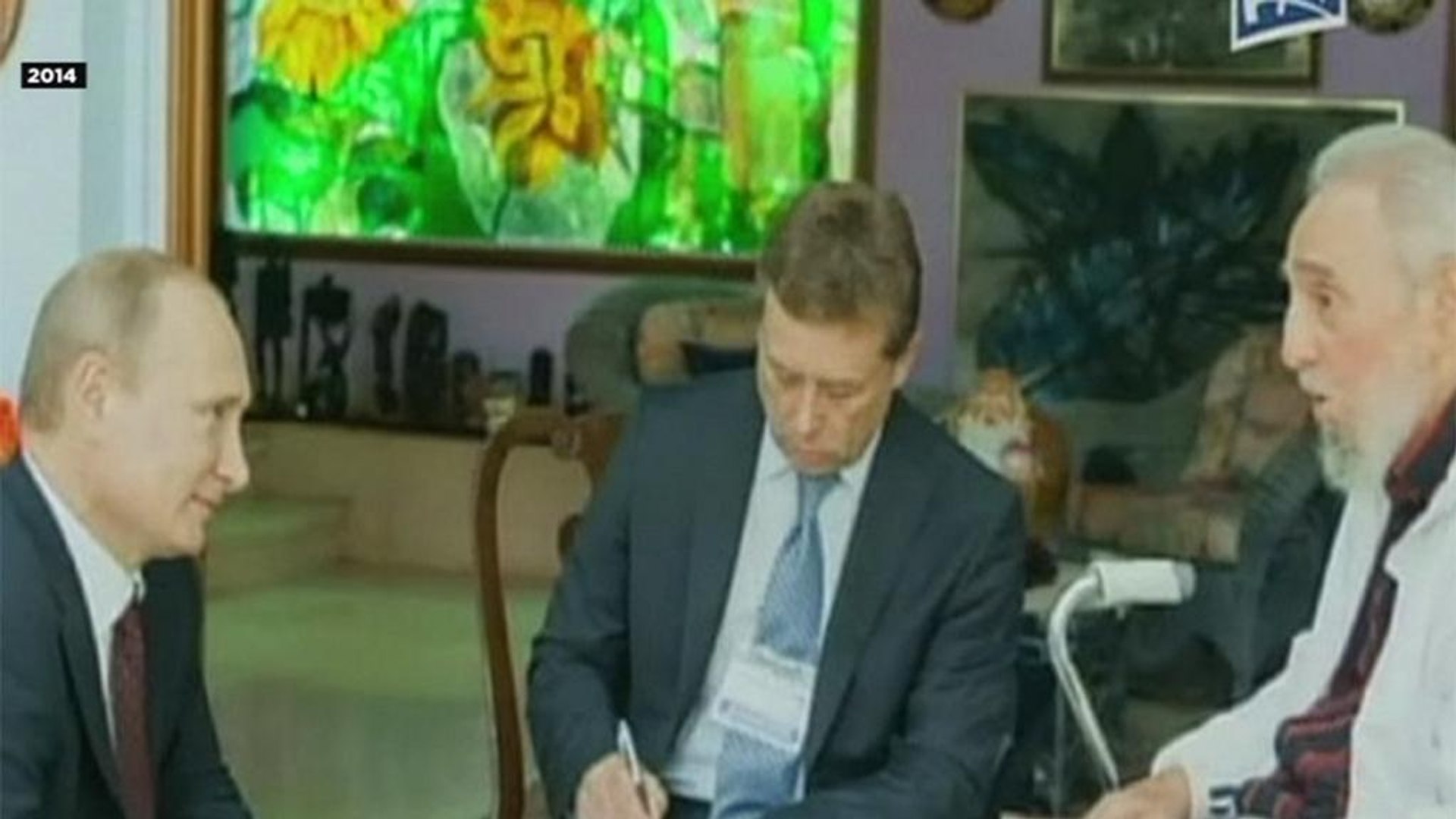 ⁣Путин о Кастро: