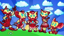 Tom and Jerry Transforms Into Iron man Finger Family - Tom and Jerry Cartoon Nursery Rhymes Lyrics