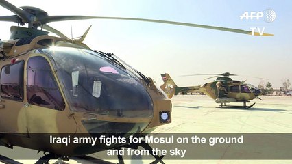 Iraqi aviation takes on IS in fight for Mosul