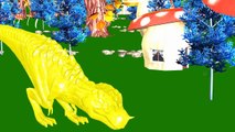 Dinosaurs Movies For Children | Colors Horse Tiger Lion King | Cartoons For Children | Dinosaurs 3D