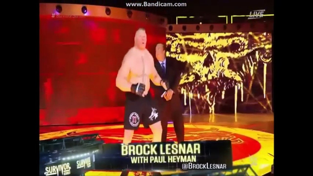 WWE Survivor Series 2016: Brock Lesnar vs. Goldberg