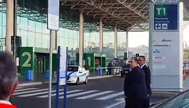 Palermo-Lazio: tifosi a Fiumicino, rimozione sospetto pacco bomba