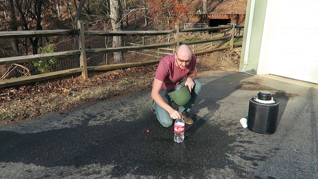 Coca-Cola + Azote liquide