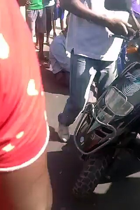 images choc d'un accident à dakar