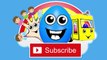 Police Monster Truck Bus Learning Shapes - Teach Shapes for Kids - Monster Trucks Video for Children