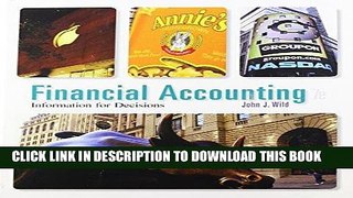 EPUB DOWNLOAD Financial Accounting: Information for Decisions, 7th Edition PDF Online