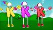 Phonics Letter K Song | ABC Song | ABC rhymes for children in 3D | K For Kite