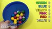 Learn Colours and to Count with Bubble Gum! GumBall Candy Contest! Lesson 2