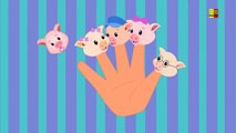 Piggy Pin familia Niños | Rimas infantiles | cabritos canción