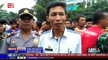 Jembatan Kecamatan Bawang Ambles dan Rawan Dilintasi
