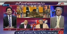 Hot debate between Rauf Klasra and Brig (R) Ghazanfar Ali
