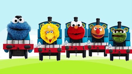 Sesame Street Finger Family THOMAS And Friends Daddy Finger Song Nursery Rhymes Cookie Tv Video