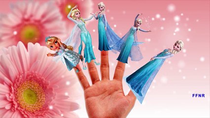 Frozen Songs Finger Family Song Disney Nursery Rhymes | Frozen Songs Cartoon Kids Learning Song
