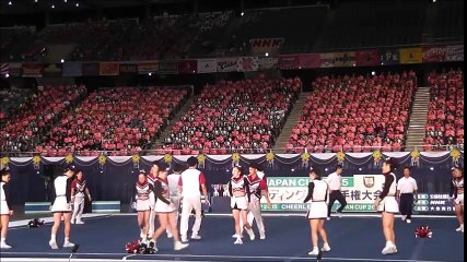 【チアリーディング！】仰天！これが優勝の高さ！！