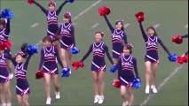 【チアリーディング】空飛ぶチアリーダー・大開脚　cheerleading